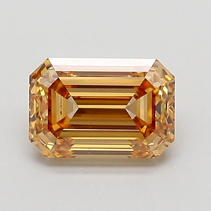 1.04 Ct. Fancy Light  Brown Emerald Lab Grown Diamond