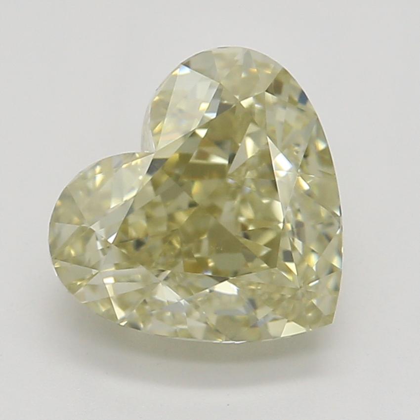 1.24 Ct. Fancy Brownish Yellow Heart Diamond