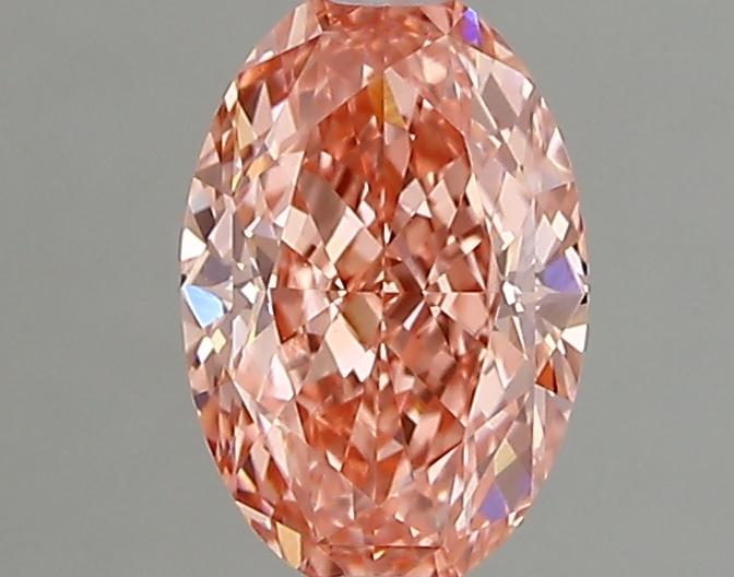 1.16 Ct. Fancy Pink Oval Lab Grown Diamond