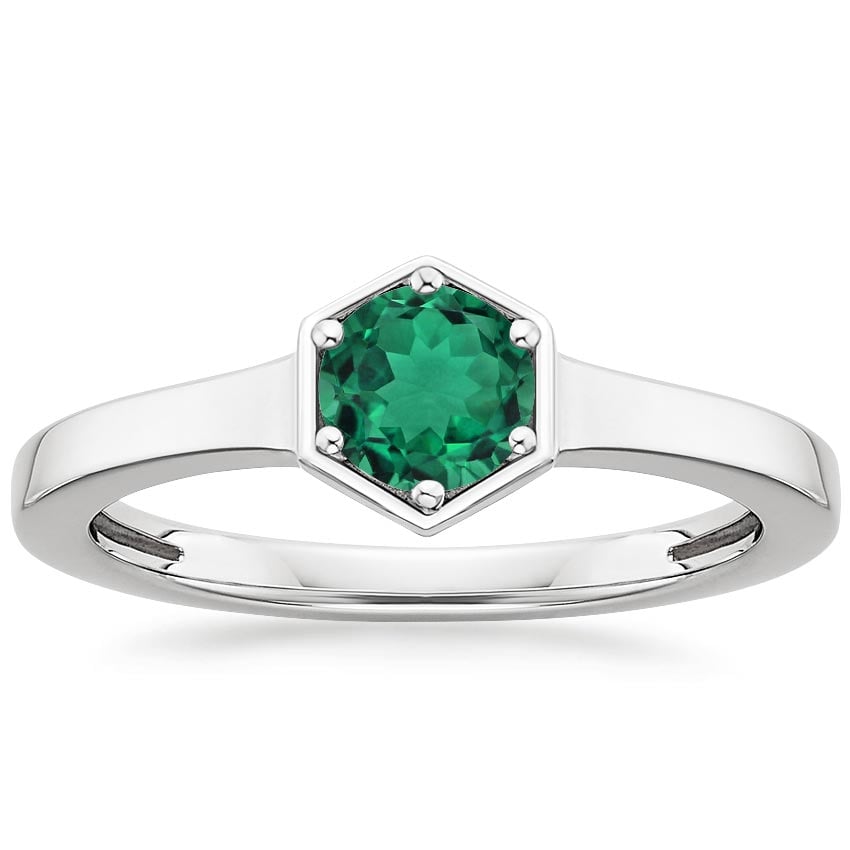 Rose gold diamond engagement ring with surprise diamond details