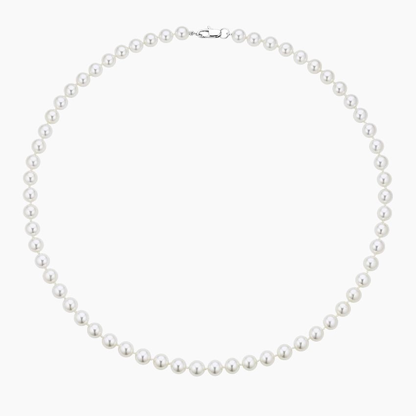 18 in. Cultured Pearl Strand Necklace | Margaret | Brilliant Earth