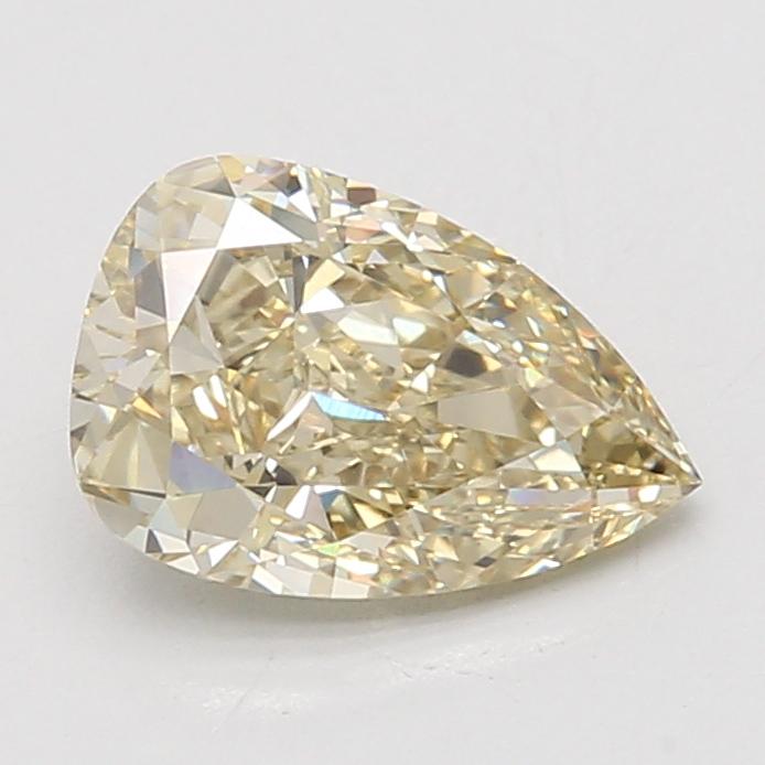 2.05 Ct. Fancy Yellow Pear Lab Grown Diamond