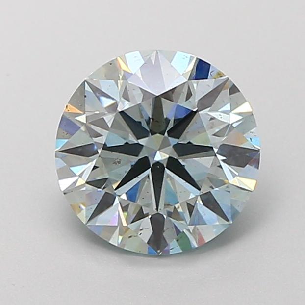 2.06 Ct. Fancy Blue Round Lab Grown Diamond
