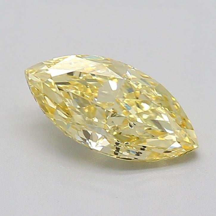 1.01 Ct. Fancy  Yellow Marquise Lab Grown Diamond