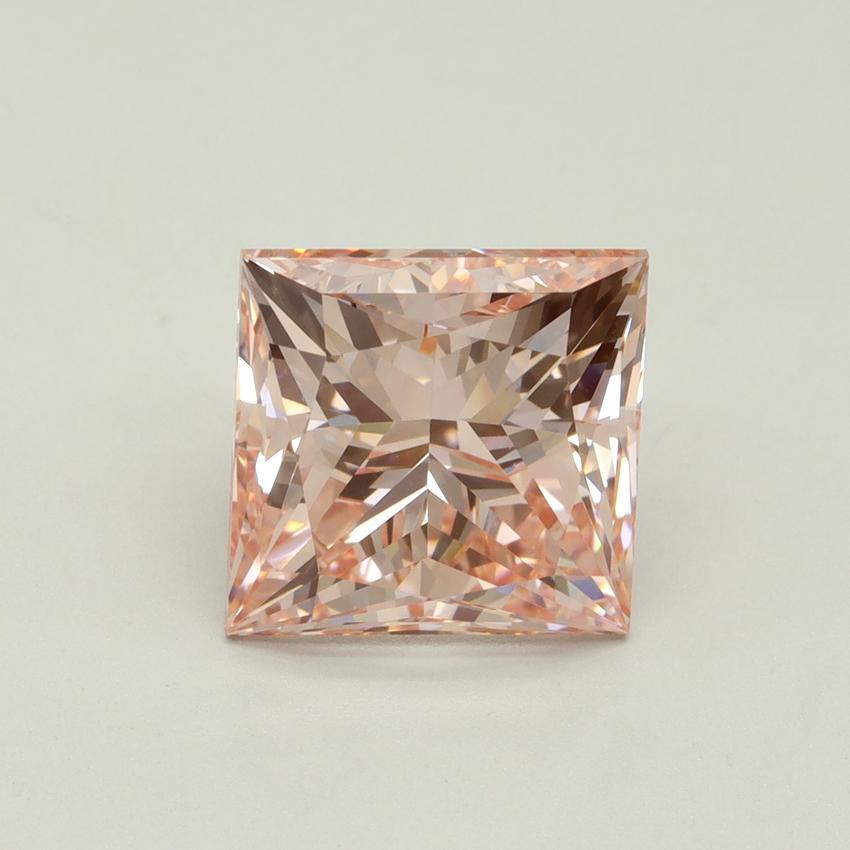 5.00 Ct. Fancy Intense Pink Princess Lab Grown Diamond