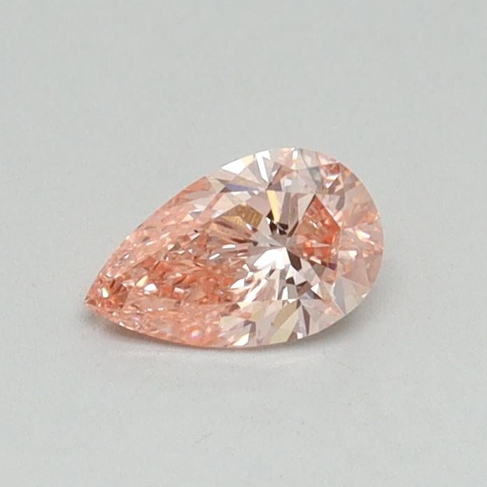 0.30 Ct. Fancy Vivid Pink Pear Lab Grown Diamond