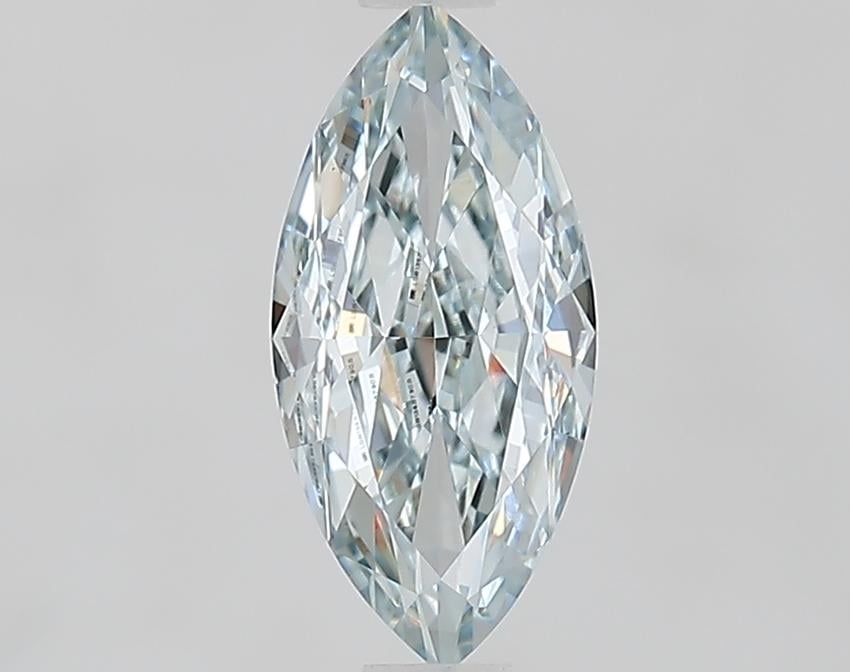 1.08 Ct. Fancy Blue Marquise Lab Grown Diamond