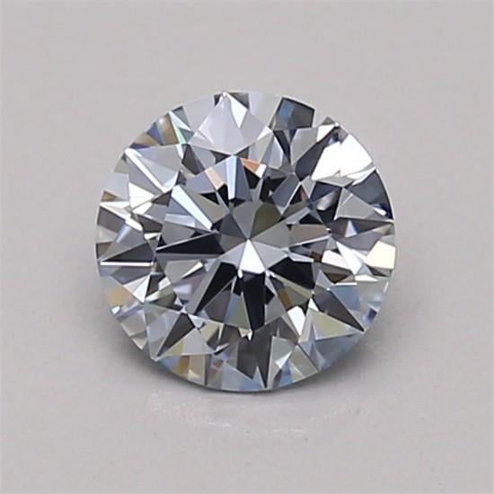 0.59 Ct. Fancy Intense Blue Round Lab Grown Diamond