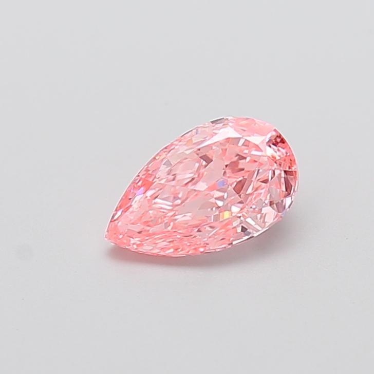 1.02 Ct. Fancy Vivid Pink Pear Lab Grown Diamond