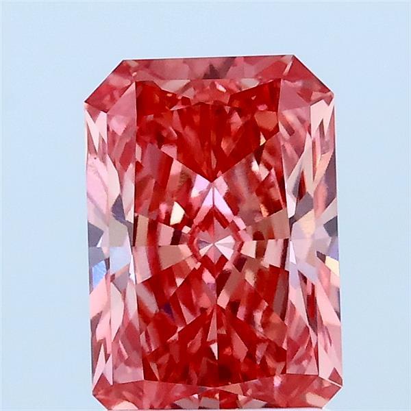 1.59 Ct. Fancy Pink Radiant Lab Grown Diamond
