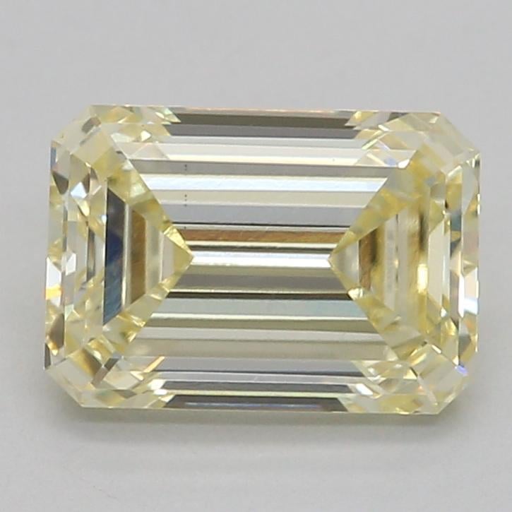 1.10 Ct. Fancy Intense Yellow Emerald Lab Grown Diamond