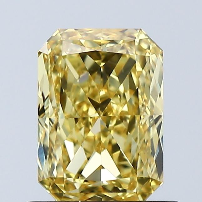 1.02 Ct. Fancy Vivid Yellow Radiant Lab Grown Diamond