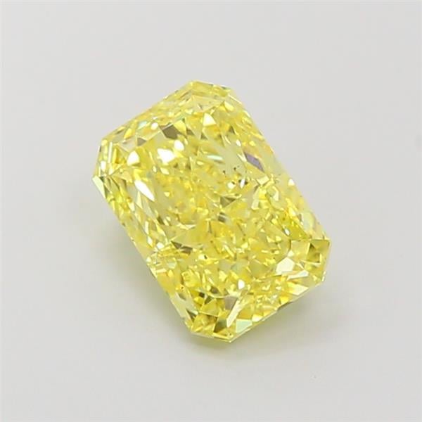 2.35 Ct. Fancy Vivid Yellow Radiant Lab Grown Diamond