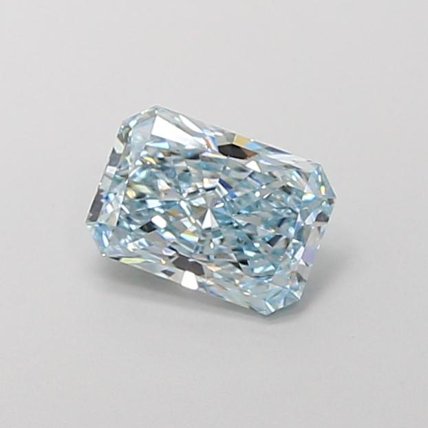 1.26 Ct. Fancy Intense Blue Radiant Lab Grown Diamond