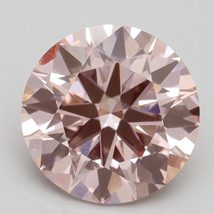 1.71 Ct. Fancy Intense Pink Round Lab Grown Diamond