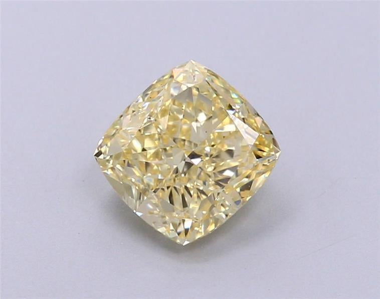 1.01 Ct. Fancy  Yellow Cushion Lab Grown Diamond