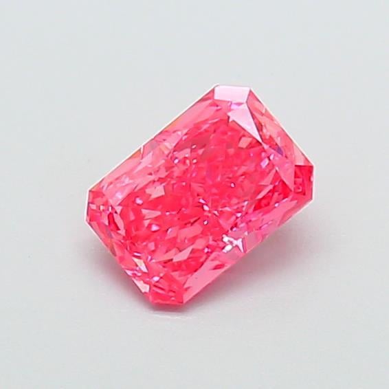 1.02 Ct. Fancy Vivid  Pink Radiant Lab Grown Diamond