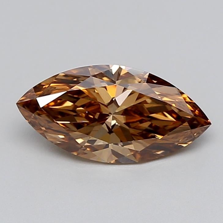 1.54 Ct. Fancy  Brown Marquise Lab Grown Diamond