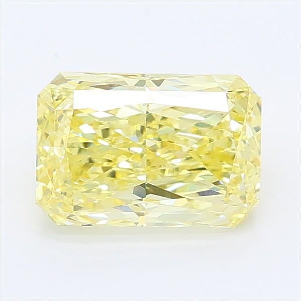 1.32 Ct. Fancy Intense Yellow Radiant Lab Grown Diamond