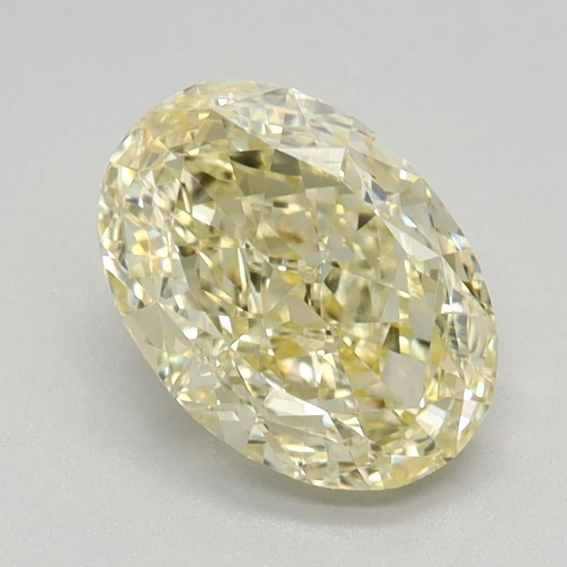 1.30 Ct. Fancy Intense Yellow Oval Lab Grown Diamond
