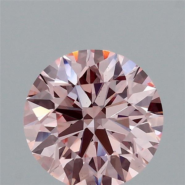 1.54 Ct. Fancy Intense Pink Round Lab Grown Diamond