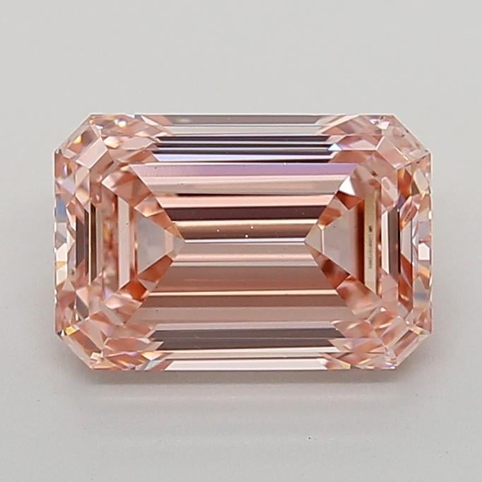 3.01 Ct. Fancy Intense  Pink Emerald Lab Grown Diamond