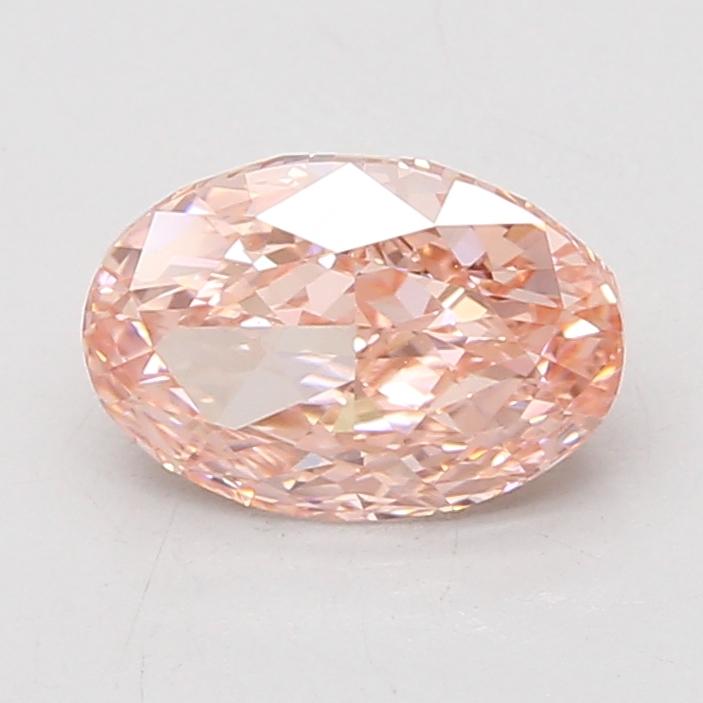 2.04 Ct. Fancy Vivid Pink Oval Lab Grown Diamond