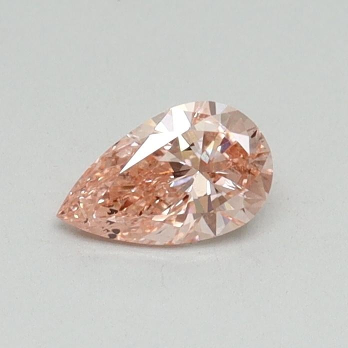 0.30 Ct. Fancy Vivid Pink Pear Lab Grown Diamond