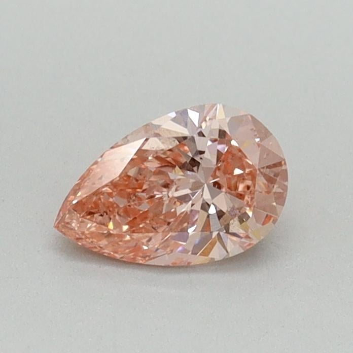0.40 Ct. Fancy Vivid Pink Pear Lab Grown Diamond