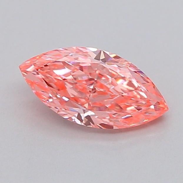 0.28 Ct. Fancy Vivid  Pink Marquise Lab Grown Diamond