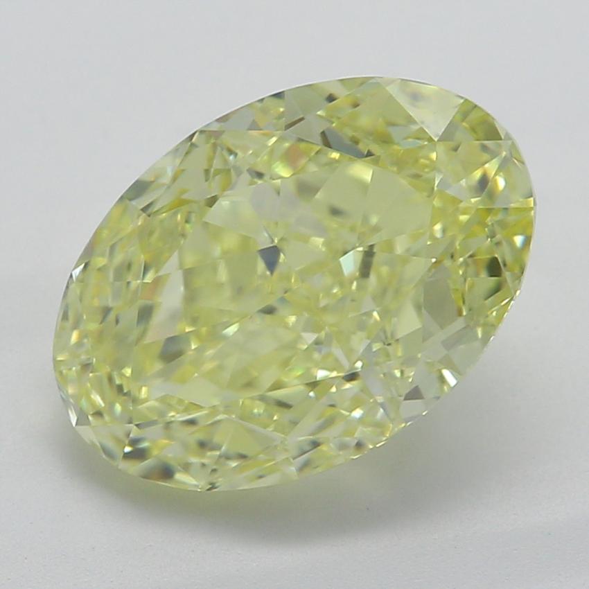 2.05 Ct. Fancy Intense Yellow Oval Diamond