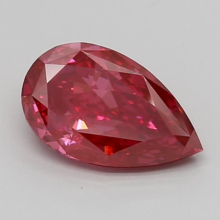 1.79 Ct. Fancy Vivid  Pink Pear Lab Grown Diamond