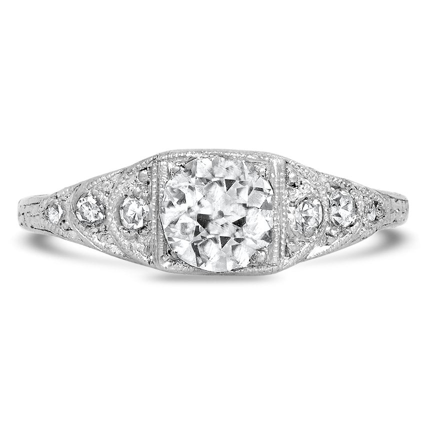 Art Deco Diamond Vintage Ring | Zelie | Brilliant Earth