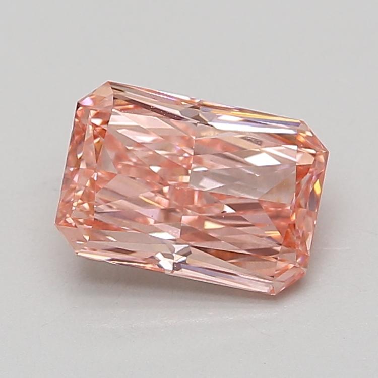 2.33 Ct. Fancy Vivid Pink Radiant Lab Grown Diamond