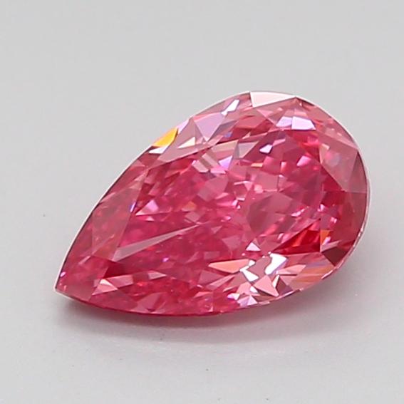 1.03 Ct. Fancy Vivid Pink Pear Lab Grown Diamond
