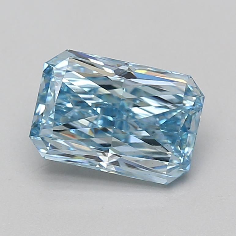 2.30 Ct. Fancy Vivid Blue Radiant Lab Grown Diamond