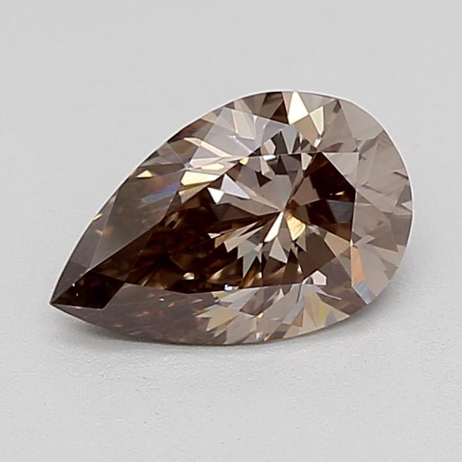 0.95 Ct. Fancy  Brown Pear Lab Grown Diamond