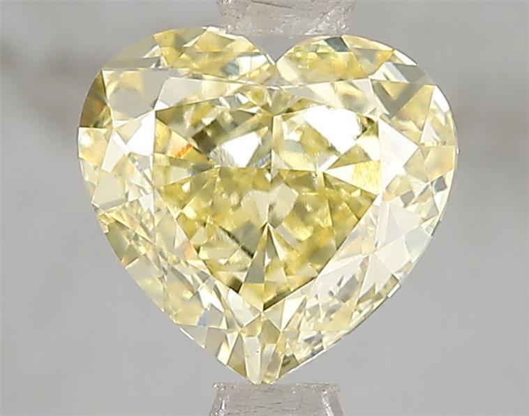 2.00 Ct. Fancy Vivid Yellow Heart Lab Grown Diamond