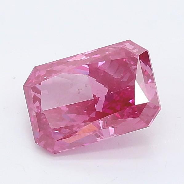1.05 Ct. Fancy Vivid Pink Radiant Lab Grown Diamond