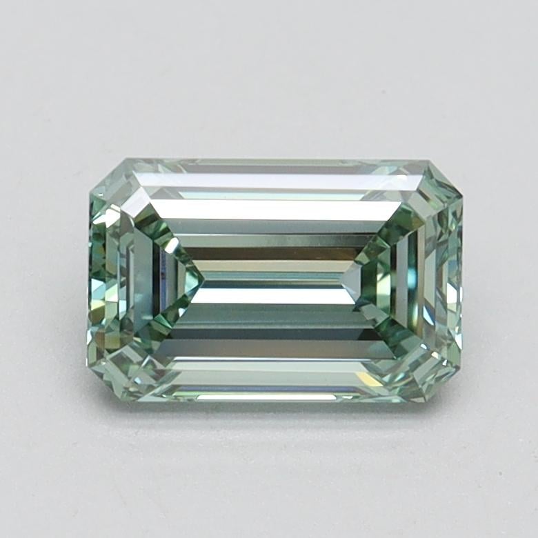 1.05 Ct. Fancy Intense Green Emerald Lab Grown Diamond