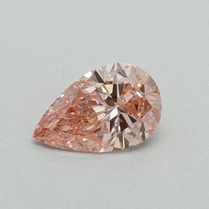0.30 Ct. Fancy Vivid Pink Pear Lab Grown Diamond