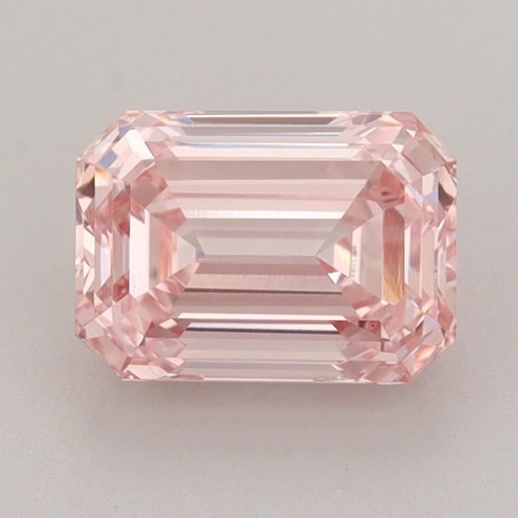 1.56 Ct. Fancy Intense  Pink Emerald Lab Grown Diamond