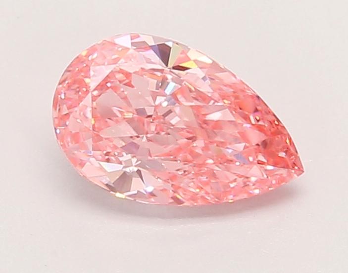 1.00 Ct. Fancy Vivid Pink Pear Lab Grown Diamond