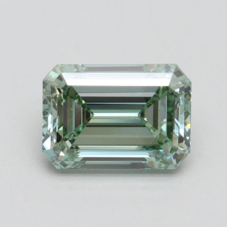 1.01 Ct. Fancy Intense Green Emerald Lab Grown Diamond