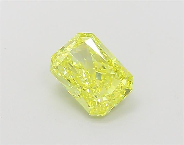 1.01 Ct. Fancy Vivid  Yellow Radiant Lab Grown Diamond