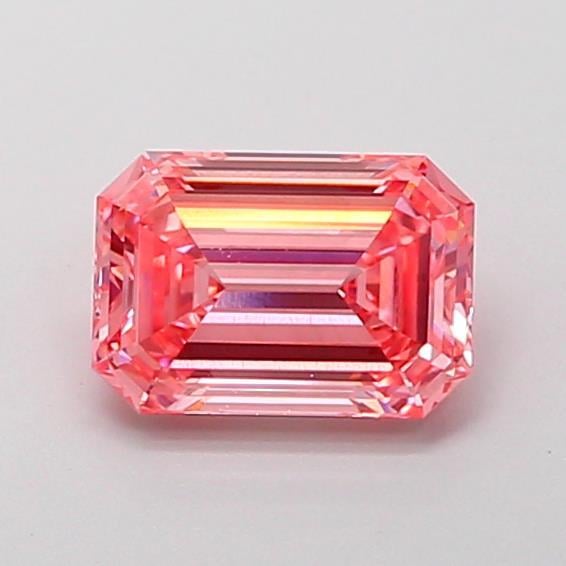 1.19 Ct. Fancy Vivid  Pink Emerald Lab Grown Diamond
