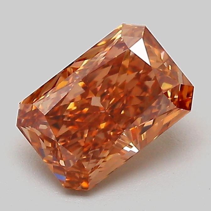 1.20 Ct. Fancy  Brown Radiant Lab Grown Diamond