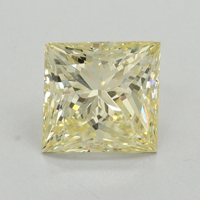 1.53 Ct. Fancy Yellow Princess Lab Grown Diamond