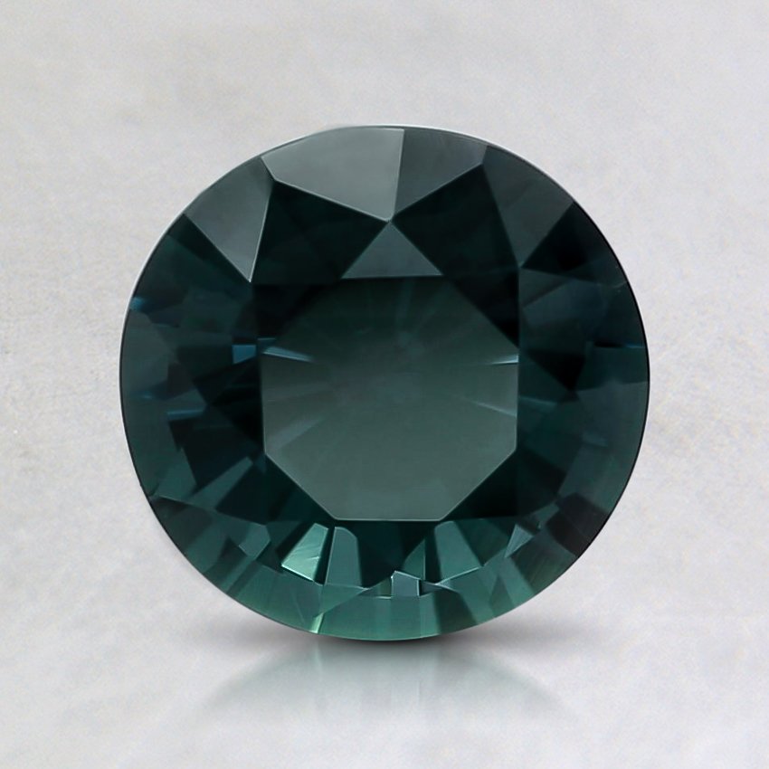 7mm Teal Round Sapphire