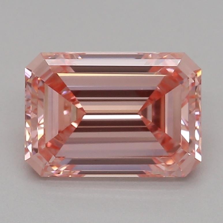1.04 Ct. Fancy Vivid Pink Emerald Lab Grown Diamond